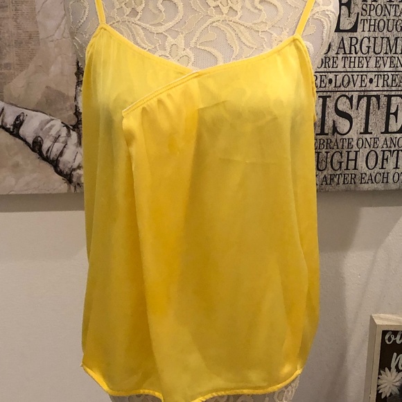 Derek Lam Tops - Derek Lam Sunlight Yellow Tank Top